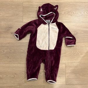 Columbia Infant Foxy Baby Sherpa Bunting 3-6 Months